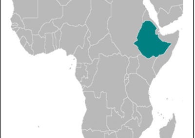 two tonw map of Ethiopia