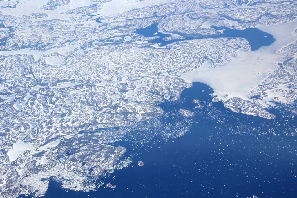 Photo Greenland landscape